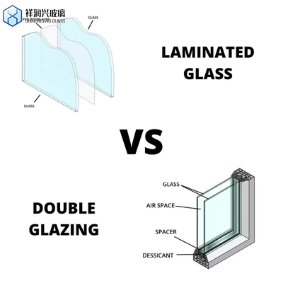 고객 요구 사항과 함께 10mm 샌드브래스팅 Frosted laminated Glass