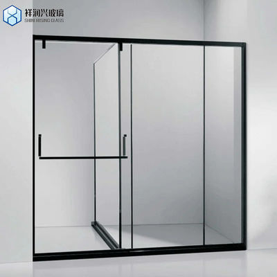 욕실 샤워 욕실 스크린 유리 끝 패널