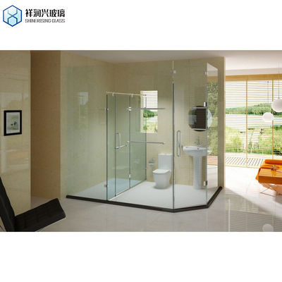 욕실 샤워 욕실 스크린 유리 끝 패널