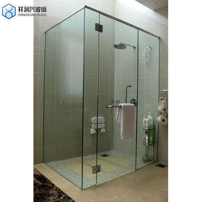 욕실 샤워 욕실 스크린 유리 끝 패널