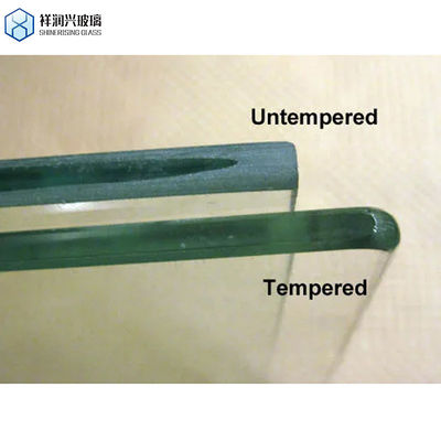6mm THK 안전 건물 온화 된 플로트 글래스