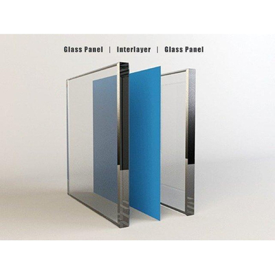 1830*2440/2140*3300/2440*3660 범위 내의 문 창문용 평면 laminated Glass