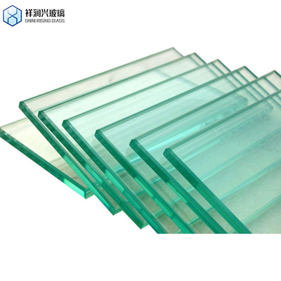 울타리 분단 칸막이 커튼 벽에 평면 온화 유리 두 배 낮은 철 laminated