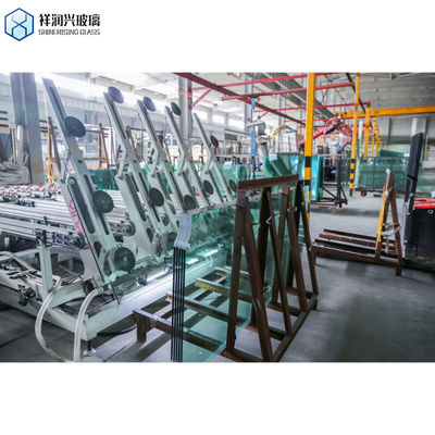 공공 바람 장벽 GB15763.2-2005 표준과 1.8 미터 높은 알루미늄 유리 울타리