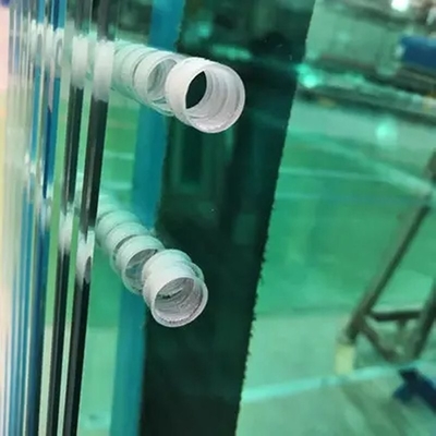 맞춤 템퍼드 라미네이트 글래스 맑은 완전히 템퍼드 10mm 단단한 열 건물 유리