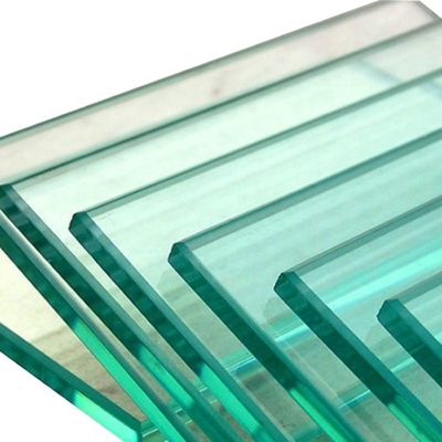 평면 템퍼드 맑은 유리 3mm 4mm 5mm 6mm 8mm 10mm 12mm 15mm 19mm 물리적으로 템퍼드