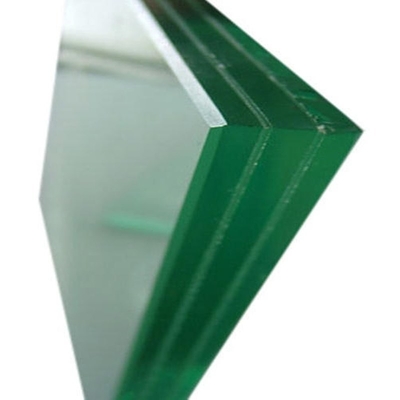 주요 제품 평면으로 닦은 가장자리 작업과 함께 완화 된 완화 된 laminated 안전 유리