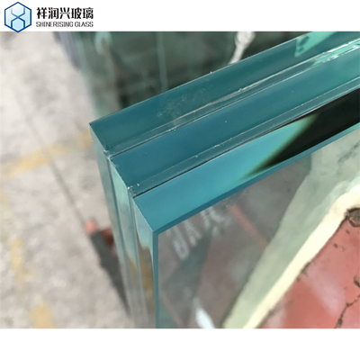 야외 12.8mm 맞춤형 크기 맑은 건물 건설 샌드위치 유리 가루 유리