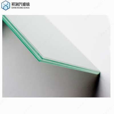 평면 닦은 6.38mm 8.38mm 8.76mm 10.38mm 맑은 / 색상 안전 건물 가루 유리