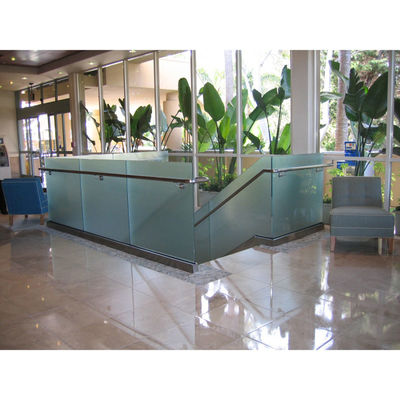 고 평면성 표준 GB15763.2-2005의 온화 된 유리 테이블 톱 가구 분단기