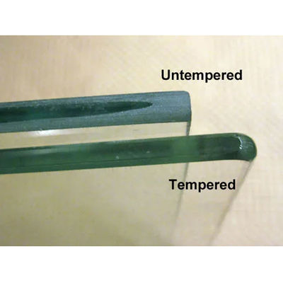 6mm 8mm 10mm 온화 유리 문 또는 ISO 인증과 함께 지붕 패널 중국