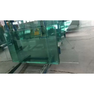 투명한 유리 발코니 계단 패널 템퍼드 글래스 발루스트라드 울타리