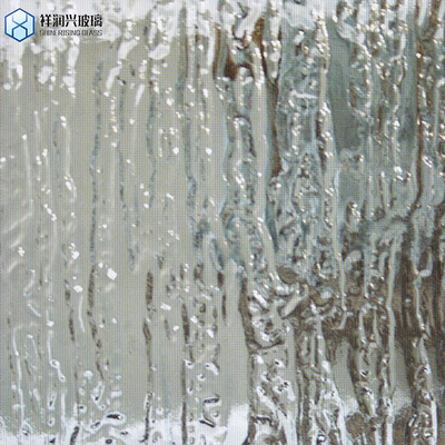 CE 인증을 위한 고체 4mm 맑은 색조 색상 조각 장식 패턴 유리