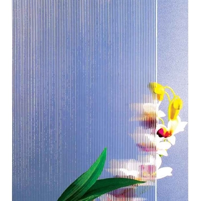 CE 인증을 위한 고체 4mm 맑은 색조 색상 조각 장식 패턴 유리