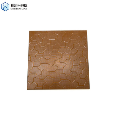 1mm Rain/Diamond/Water Coloured Mirror Glass for Architecture and Brown Embossed Glass (건축 및 브라운 엠보스 된 유리)