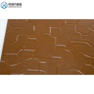 1mm Rain/Diamond/Water Coloured Mirror Glass for Architecture and Brown Embossed Glass (건축 및 브라운 엠보스 된 유리)