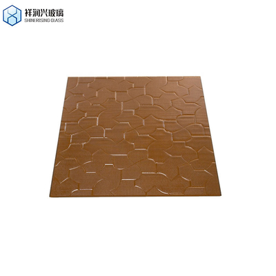 1mm Rain/Diamond/Water Coloured Mirror Glass for Architecture and Brown Embossed Glass (건축 및 브라운 엠보스 된 유리)