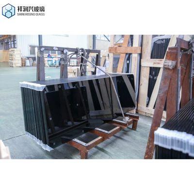 6.38mm 8.38mm 10.38mm에서 10.76mm 가루화 된 템퍼드 글래스 III 조각 국가 건물 / 가구 / 테이블 탑 / 샤워 문