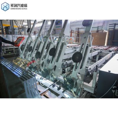 6.38mm 8.38mm 10.38mm에서 10.76mm 가루화 된 템퍼드 글래스 III 조각 국가 건물 / 가구 / 테이블 탑 / 샤워 문