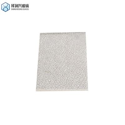 5mm 8mm 10mm 추가 맑은 밤 진주 크리스탈 조각 엽 유리 패턴 유리 욕실