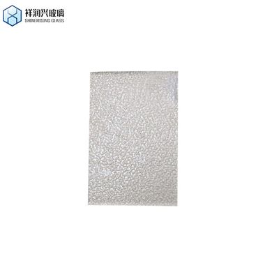 5mm 8mm 10mm 추가 맑은 밤 진주 크리스탈 조각 엽 유리 패턴 유리 욕실