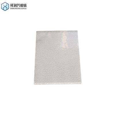 5mm 8mm 10mm 추가 맑은 밤 진주 크리스탈 조각 엽 유리 패턴 유리 욕실