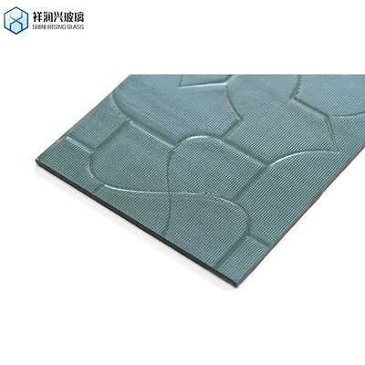 4mm 맑은 색조 화상 장식 패턴 유리 창문 층에 적합