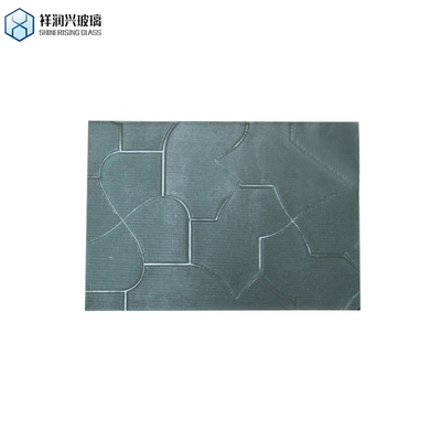 4mm 맑은 색조 화상 장식 패턴 유리 창문 층에 적합