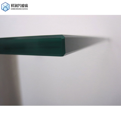 평평한 닦은 가장자리 작업 8MM 건물 재료에 대한 온화 유리 반사 유리 창문