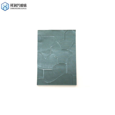 패턴화된 유리 4mm 6mm 8mm 12mm 맞춤형 디자인 그림 유리 템퍼드 글래스 베고니아 패턴