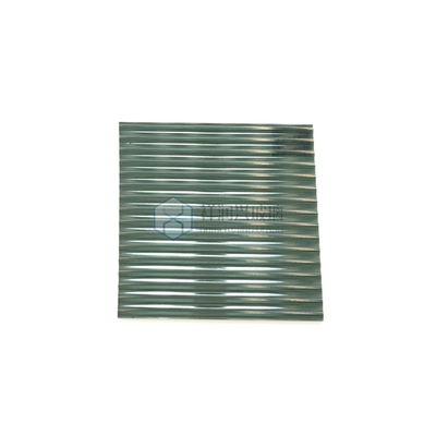 창문 및 욕실 용품에 맞춘 선명한 청동 Bambu Leaves 패턴 유리
