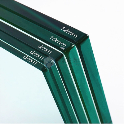 평평 맞춤형 선명한 단단한 유리 가열 된 건물 유리 3mm 4mm 5mm 8mm 10mm 12mm