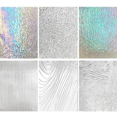 맑은 평평한 청동 녹색 mistlite/Nashiji/Diamond/Karatachi/Moru/Flora/Oceanic/Crystal/Aqualite/Woven/Mayflower/Rain/Kim Bisa/Juguang 패턴 형상 유리