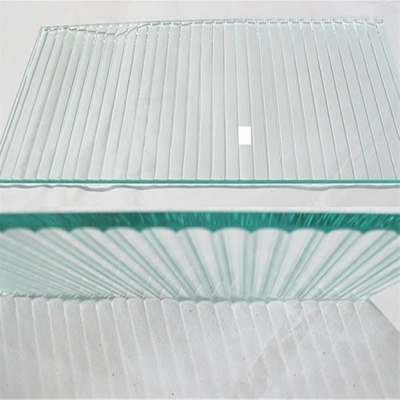 2100mm X 2440mm 크기 단단한 구조 명확한 모루 형상 유리 패턴 유리 ISO 인증