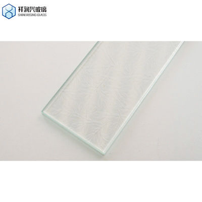 10mm 12mm 맑은 패턴 최고 온화 유리 울타리 패널 경화 된 가루 된 유리
