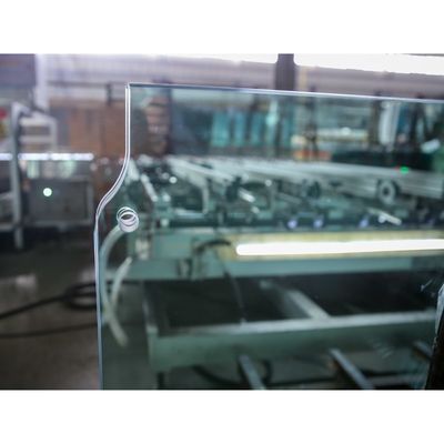 대형 온화 유리 15mm 19mm 높은 보안을 위한 맑은/우주 맑은 건물 유리