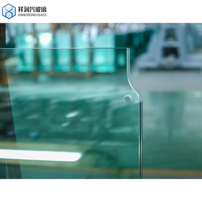 10mm 온화 유리 3c/CE/ISO 인증 3mm-19mm 샤워 유리 조각 상태 III