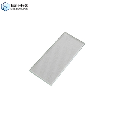 0.76mm PVB 고체 템퍼드 패턴 라미네이트 유리