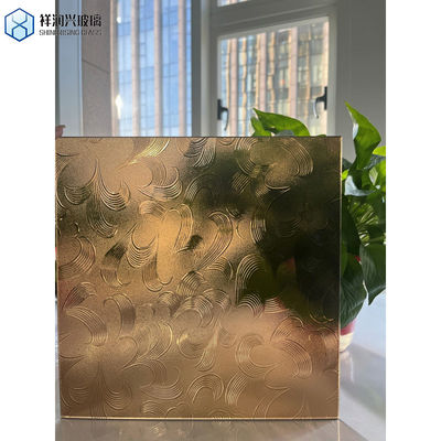 인증서 SGS 2mm 3mm 5mm 8mm 10mm 광전기 유리 / 패턴에 대한 반사 유리