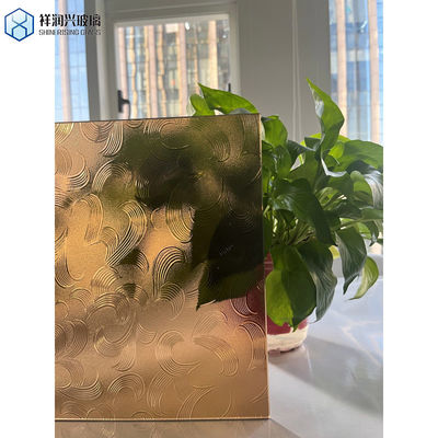 인증서 SGS 2mm 3mm 5mm 8mm 10mm 광전기 유리 / 패턴에 대한 반사 유리