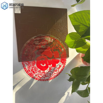 인증서 SGS 2mm 3mm 5mm 8mm 10mm 광전기 유리 / 패턴에 대한 반사 유리