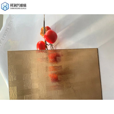 4mm 5mm 색조 플로트 글래스 녹색 파란색 회색 청동 선명한 색상 CE 인증서