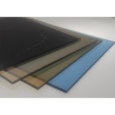 초온화 유리 laminated 안전 유리 tempered laminated 유리 건축물