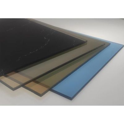6.38-12.38mm 맑고 색상 튼튼한 laminated Float Glass 실내 온화 유리