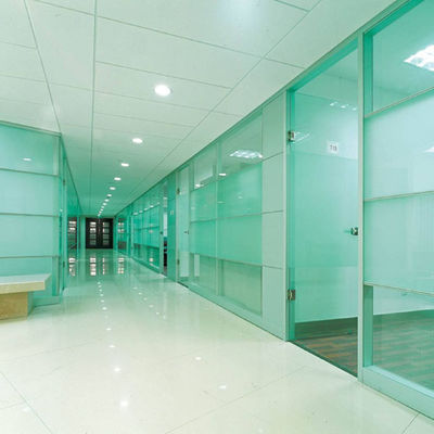 6.38-12.38mm 맑고 색상 튼튼한 laminated Float Glass 실내 온화 유리