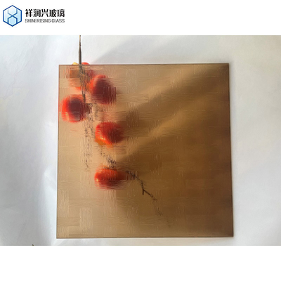 좋은 4mm 금 동 회색 파란색 녹색 분홍색 반사 플로트 글래스