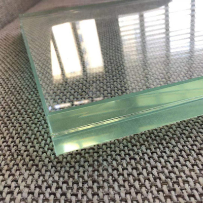 3mm-19mm 투명 템퍼드 글래스 건설용 물리적으로 템퍼드 맑은 플로트 글래스