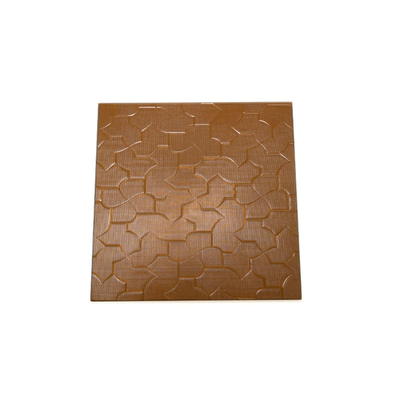 빗자루 파란색 회색 청동 예술 조각 유리 모루 미스텔리트 모자이크 플루트 꽃 식물 Bambu Wave Oceanic Pattern Glass