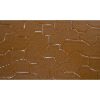 빗자루 파란색 회색 청동 예술 조각 유리 모루 미스텔리트 모자이크 플루트 꽃 식물 Bambu Wave Oceanic Pattern Glass