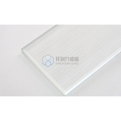 6mm 엑스트라 맑은 3 프리즘 패턴의 플루팅 글래스